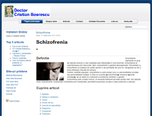 Tablet Screenshot of doctor-boerescu.com